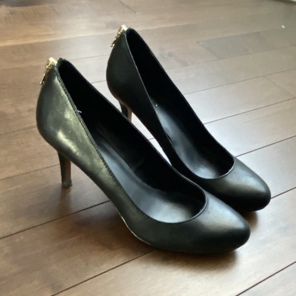 Aldo leather mid-heel pump - Picture 3 of 3